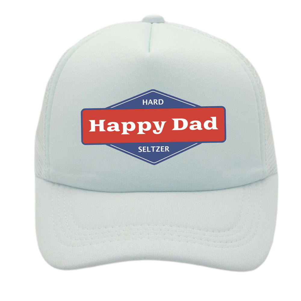 Happy Dad Baseball Summer Hat