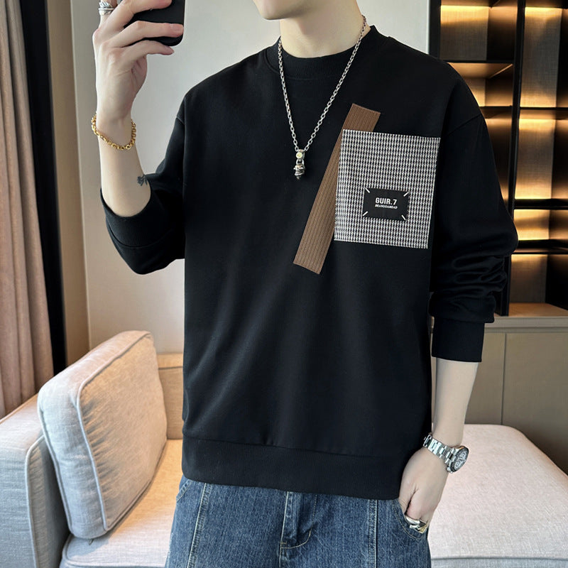 Round Neck Bottoming Shirt Ins Casual Sweatshirt