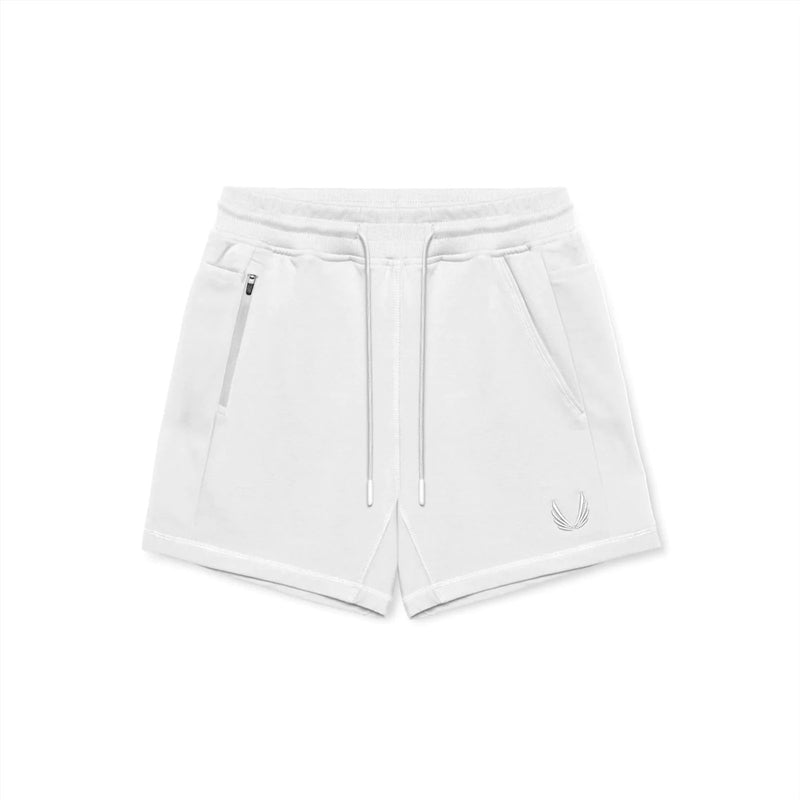 Sports And Fitness Training Cotton Embroidered Shorts