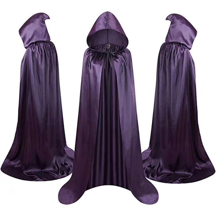 Halloween Cloak Costumes Wizard Cloak Hooded Capes