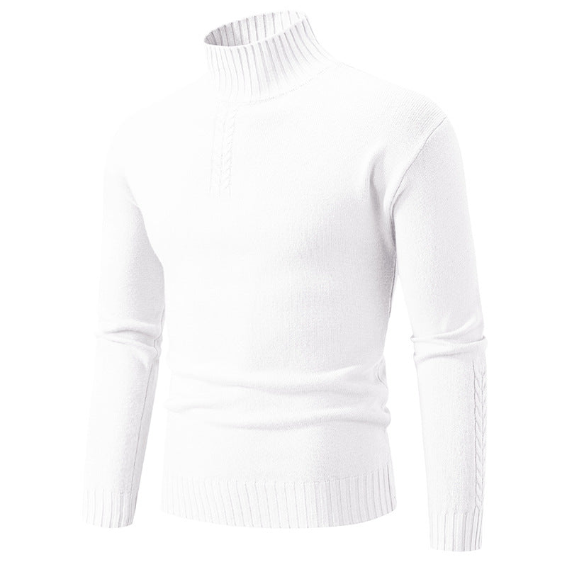 Men's Casual Slim-fit turtleneck sweater