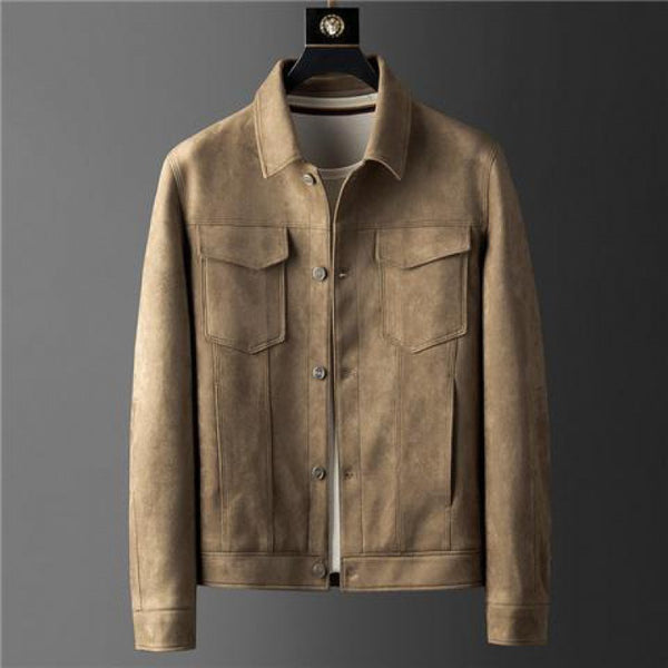 Autumn Men's Spring High-grade Texture Light Luxury Jacket