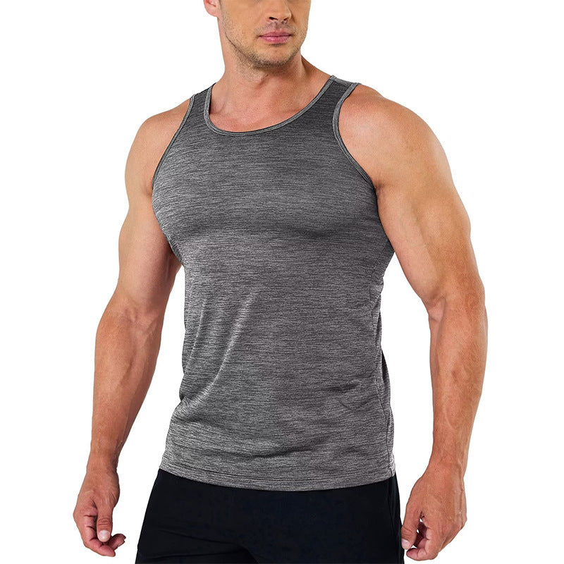 Sports Leisure Cationic Solid Color Quick-drying Vest