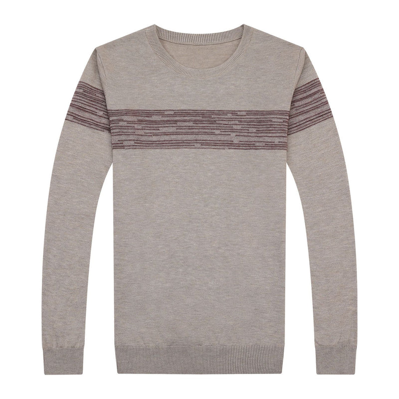 Long Sleeve Straight Men's Sweater