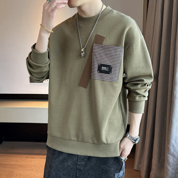 Round Neck Bottoming Shirt Ins Casual Sweatshirt