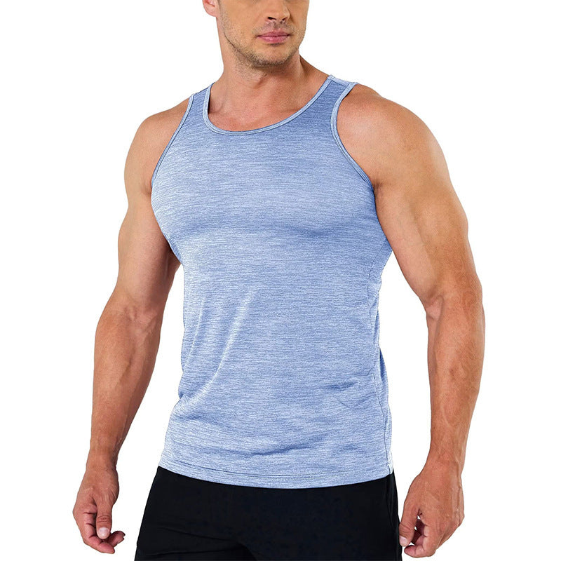 Sports Leisure Cationic Solid Color Quick-drying Vest