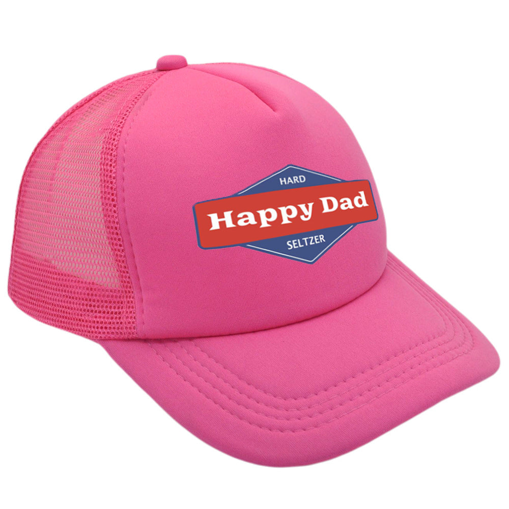 Happy Dad Baseball Summer Hat