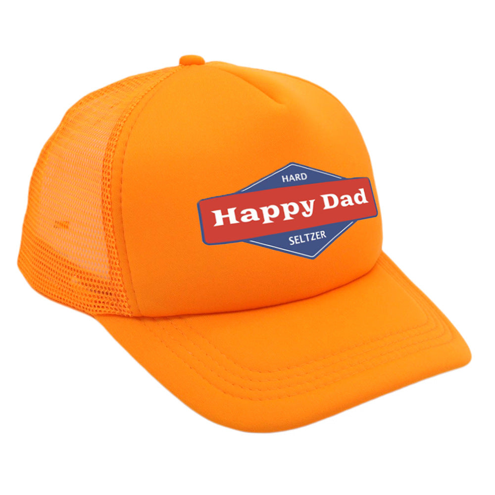 Happy Dad Baseball Summer Hat