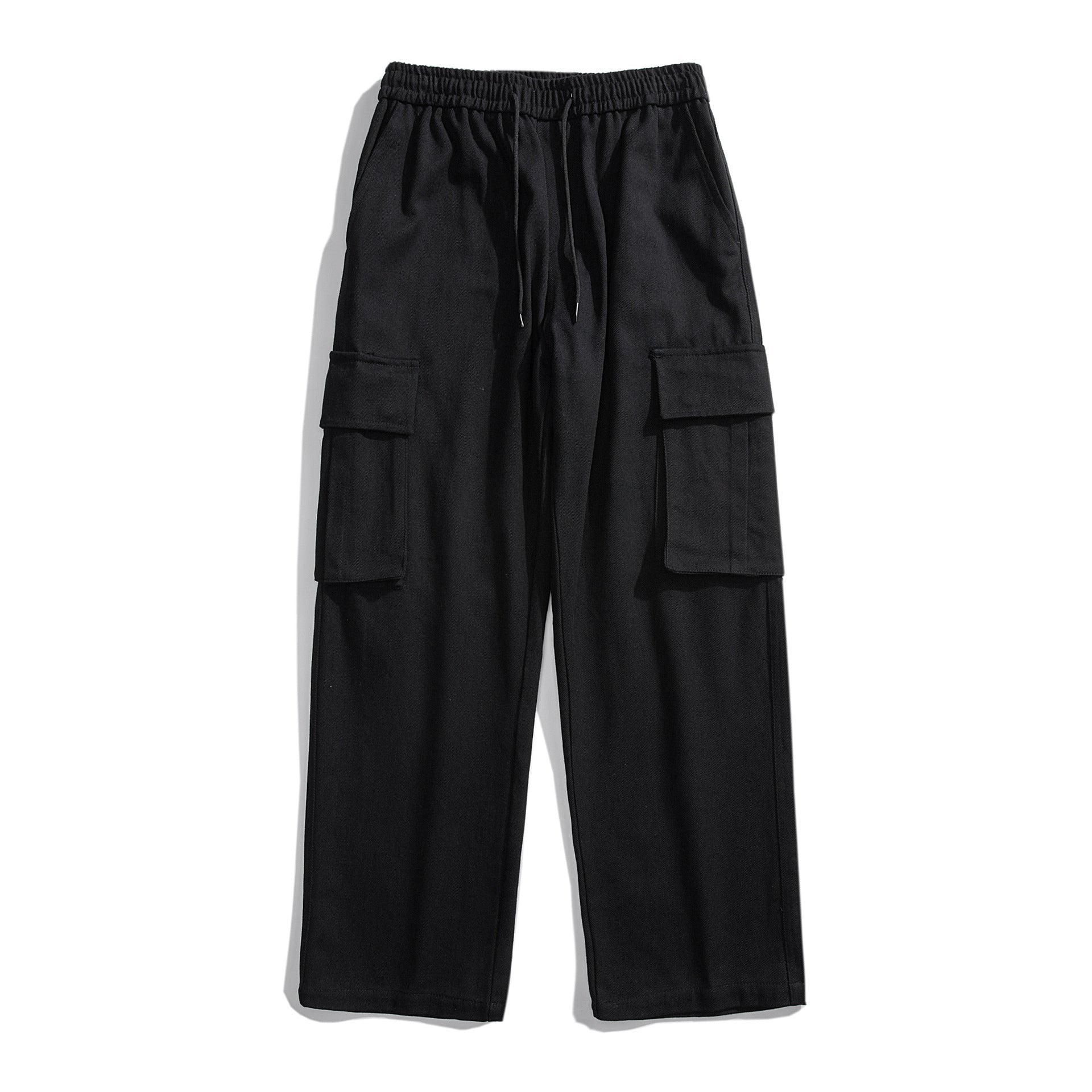 Retro Straight Cargo American Wide Leg Pants