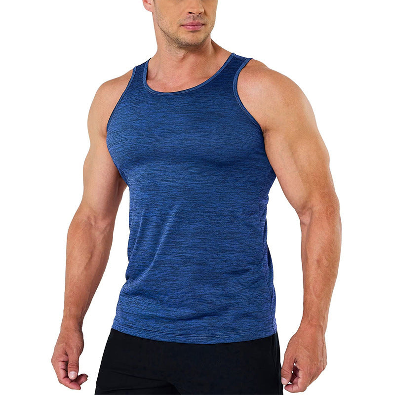 Sports Leisure Cationic Solid Color Quick-drying Vest