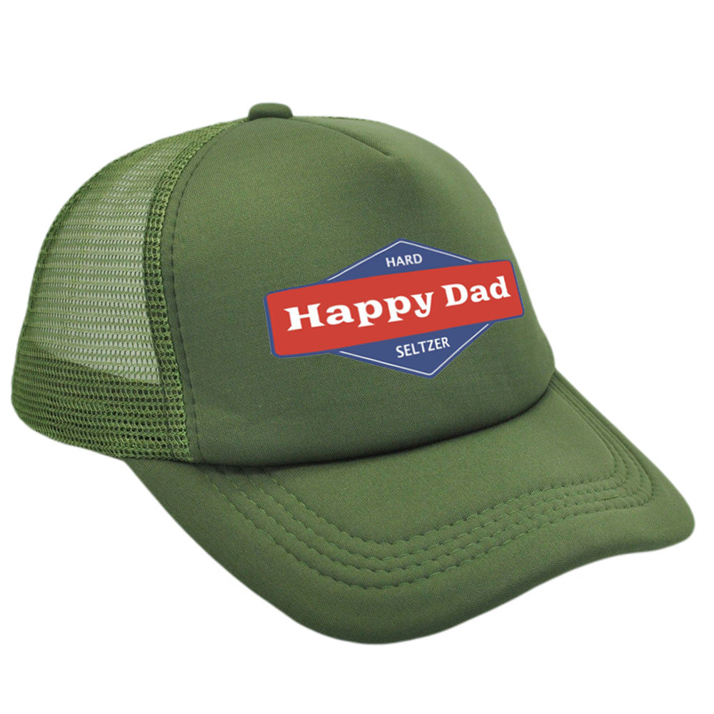 Happy Dad Baseball Summer Hat