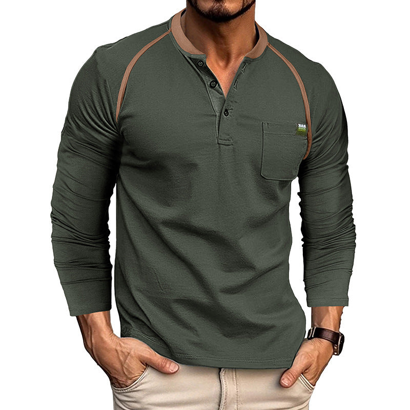 long sleeve Casual t-shirt for men