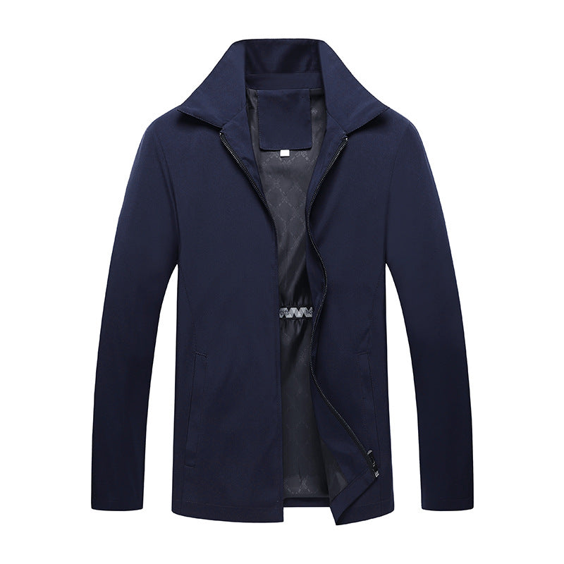 Men's Lapel Jacket Casual Coat