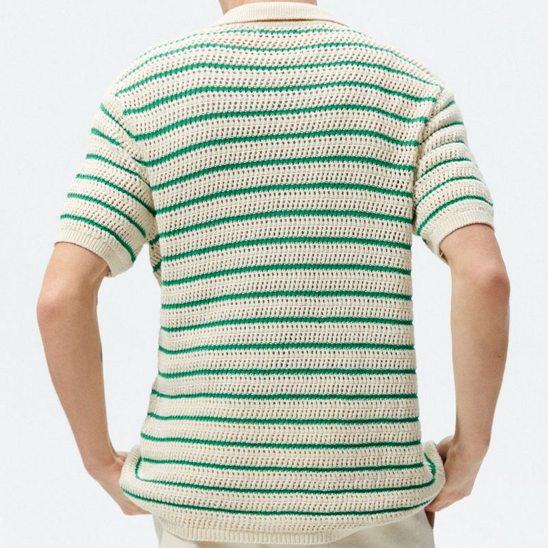 Men's Striped Wool Casual shirt