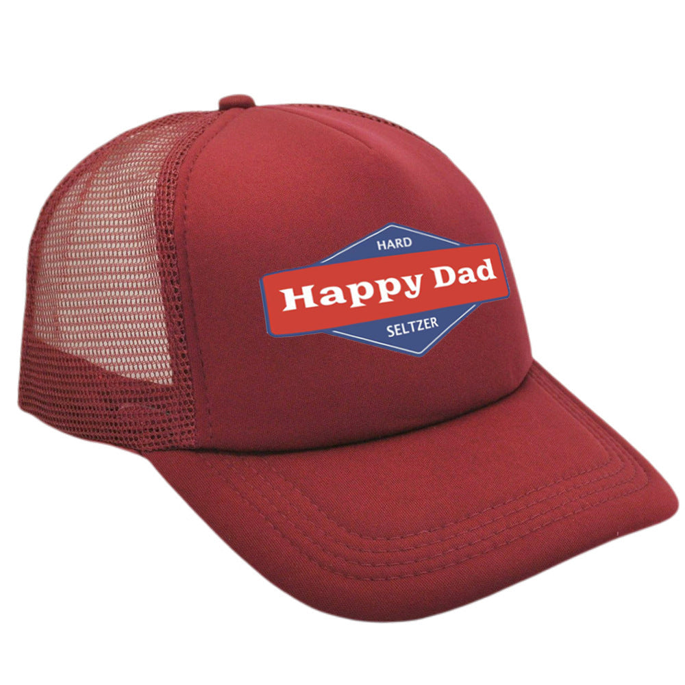 Happy Dad Baseball Summer Hat