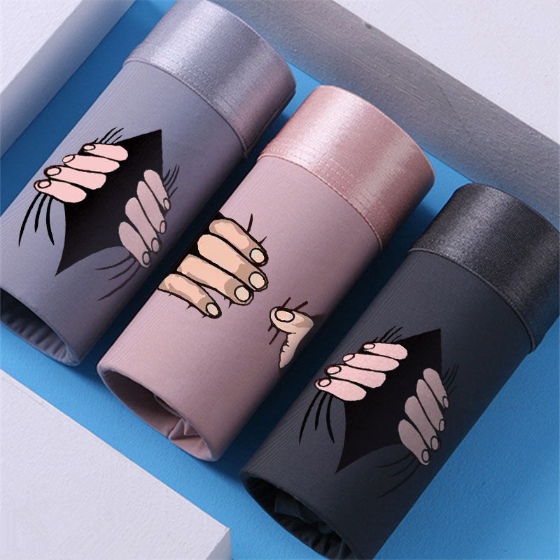 Summer Ice Silk Creative Men's Underwear