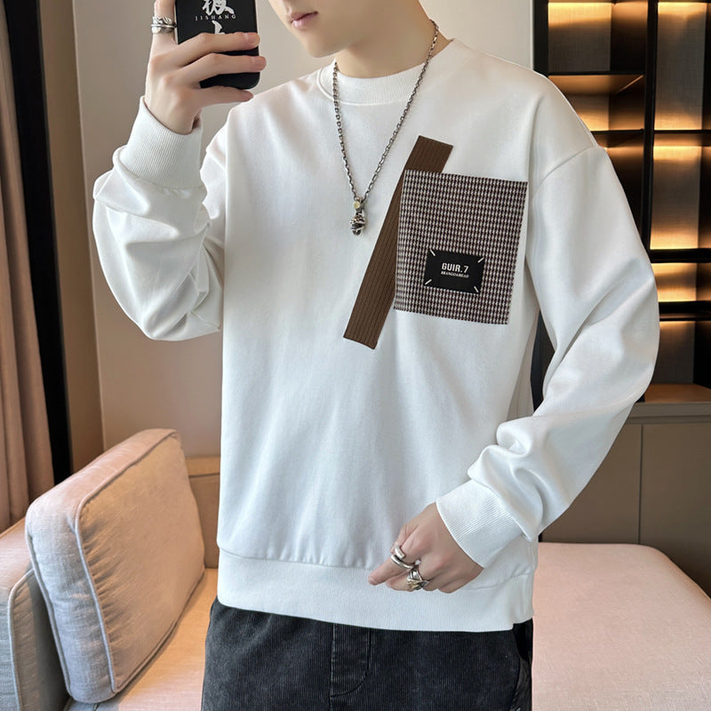 Round Neck Bottoming Shirt Ins Casual Sweatshirt