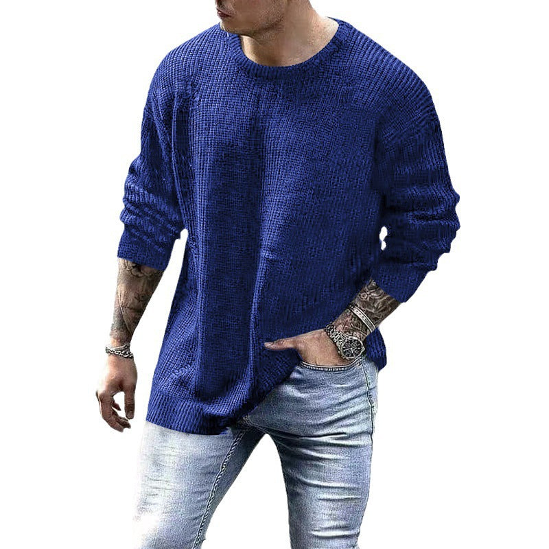 Men's Fashionable Knitted Pullover sweater