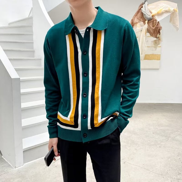 Early Autumn Cardigan Sweater Men