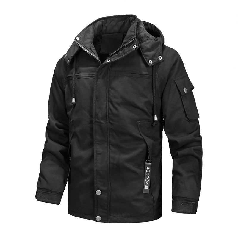 Men's Leisure Washed-out Jacket Coat