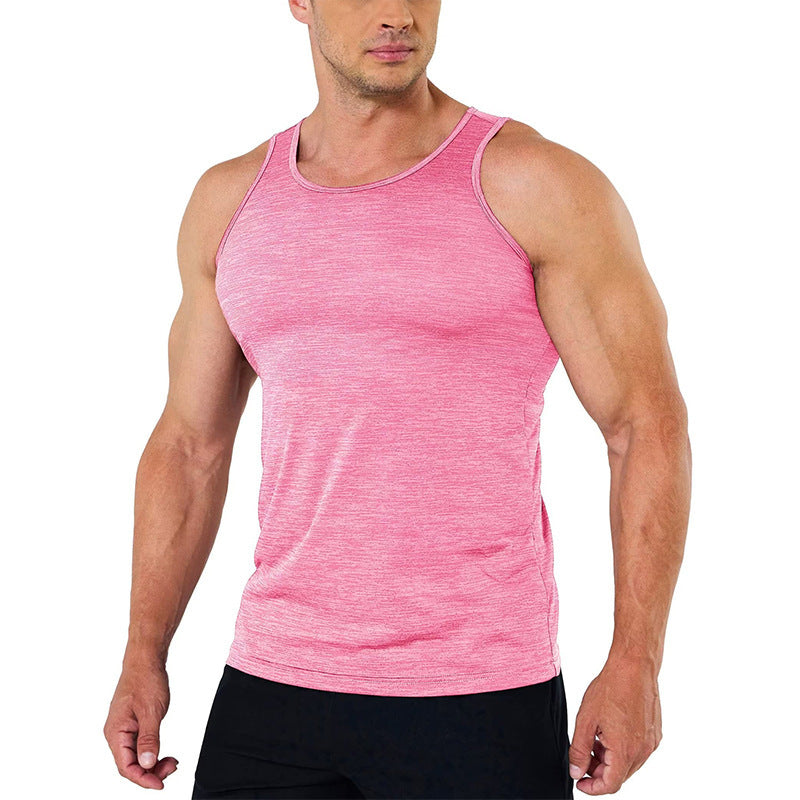 Sports Leisure Cationic Solid Color Quick-drying Vest