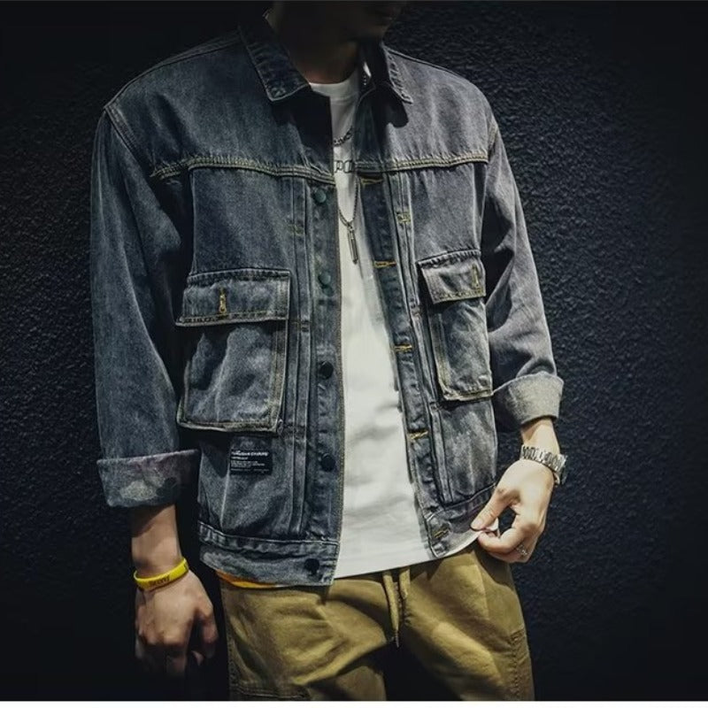 Tooling Distressed Casual jacket men