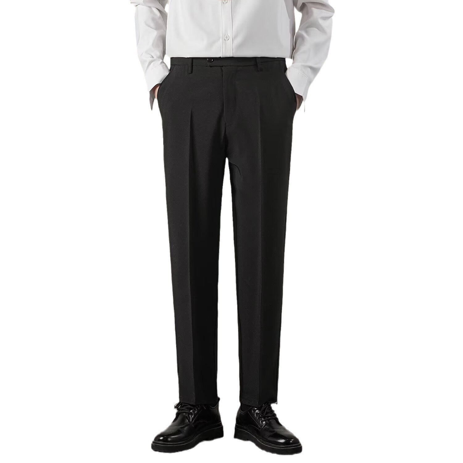 Men's Straight Casual Suit Pants