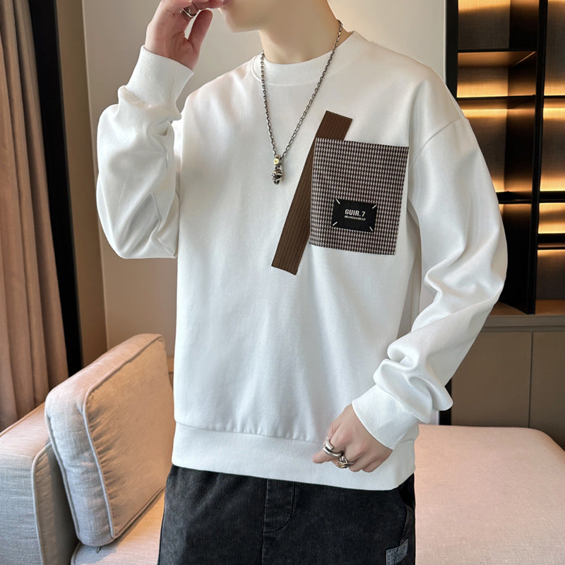 Round Neck Bottoming Shirt Ins Casual Sweatshirt