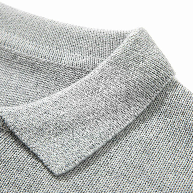 Japanese-style Retro Polo Collar Sweater