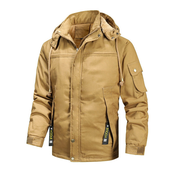 Men's Leisure Washed-out Jacket Coat