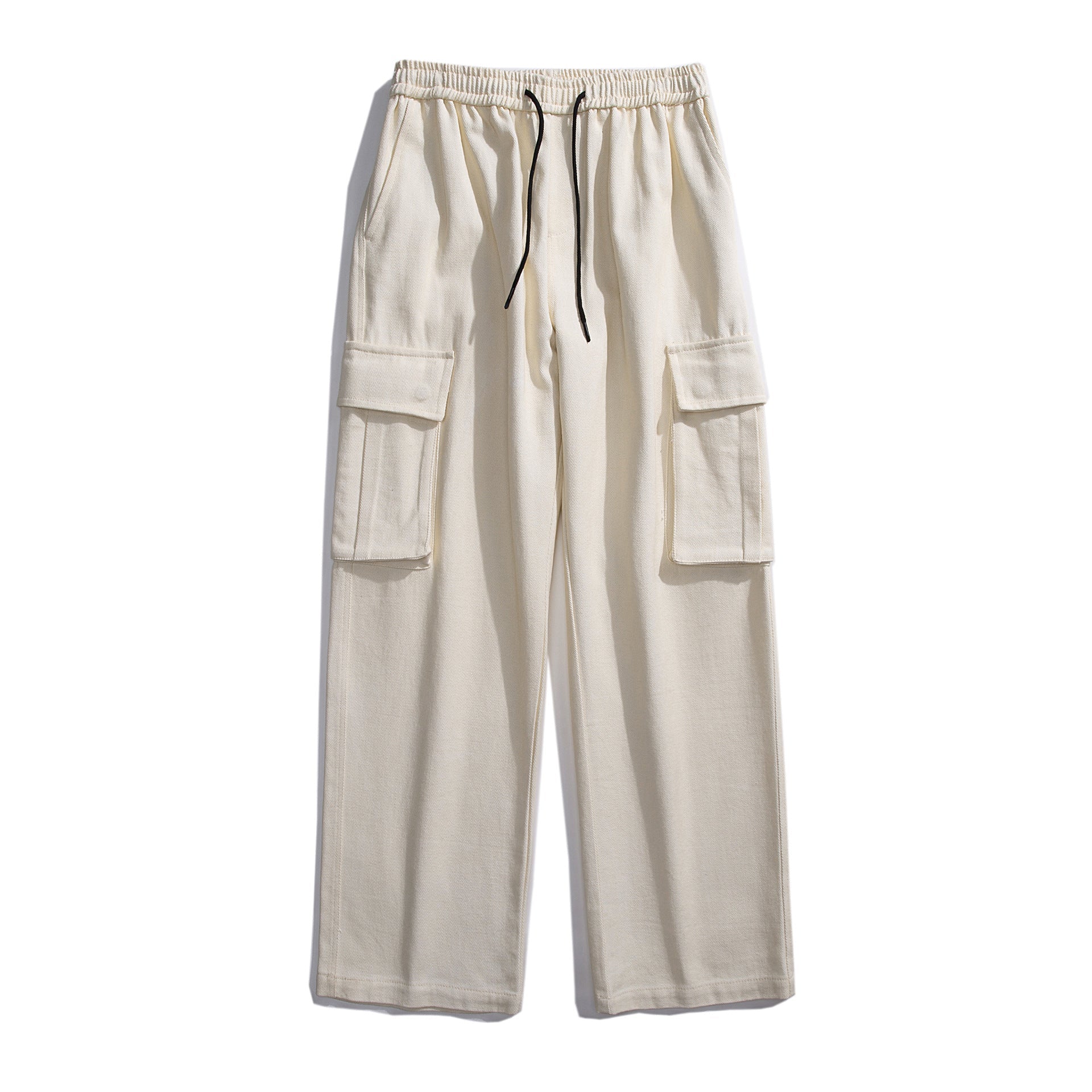 Retro Straight Cargo American Wide Leg Pants