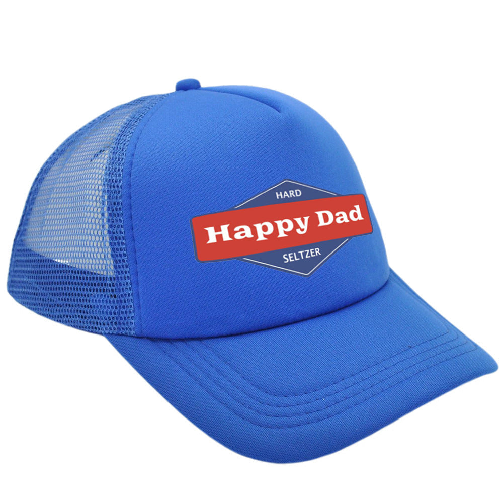 Happy Dad Baseball Summer Hat