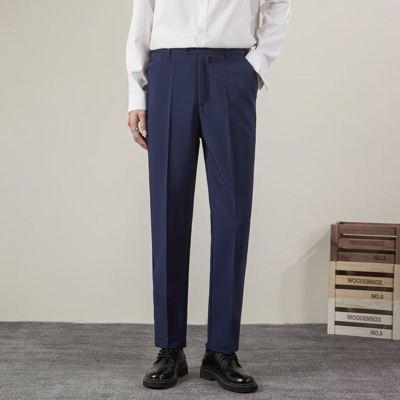 Men's Straight Casual Suit Pants