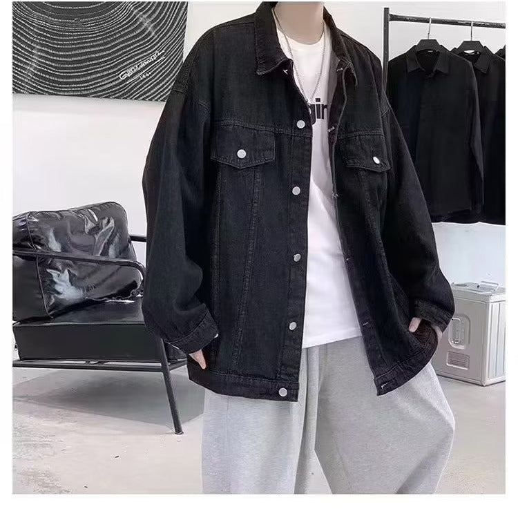 Ins Autumn Loose-fitting Denim Jacket