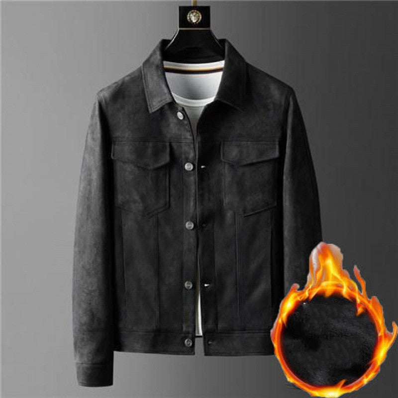 Autumn Men's Spring High-grade Texture Light Luxury Jacket