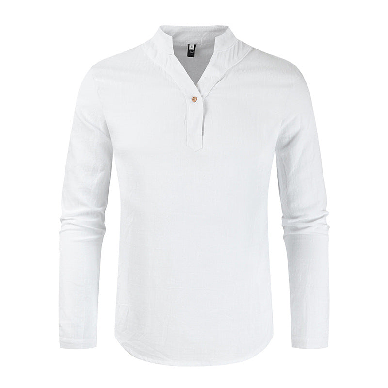 Casual European And American Loose Long-sleeved Shirt