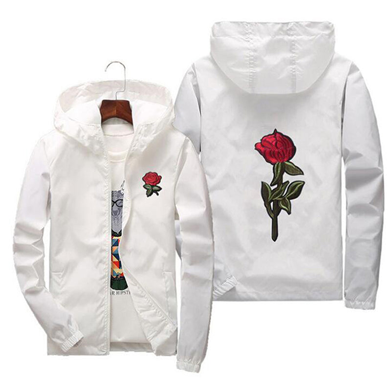 Rose Bomber Men Jacket