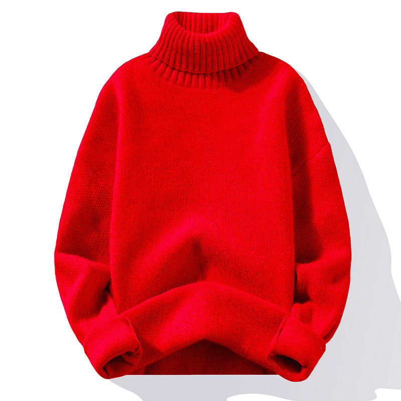 Men's Slim-fit Thickened Pullover sweater