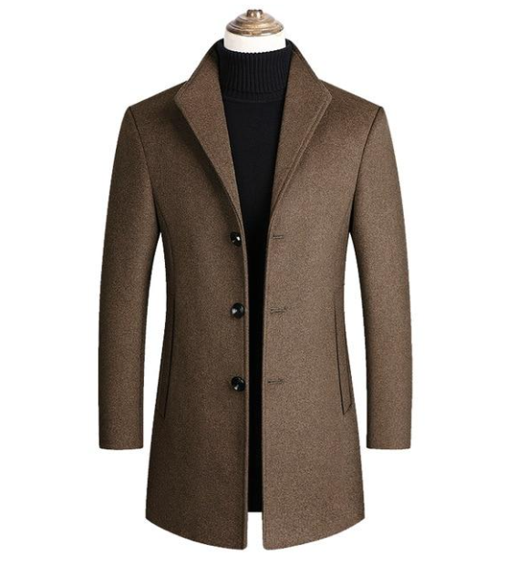 Wool Overcoat for men