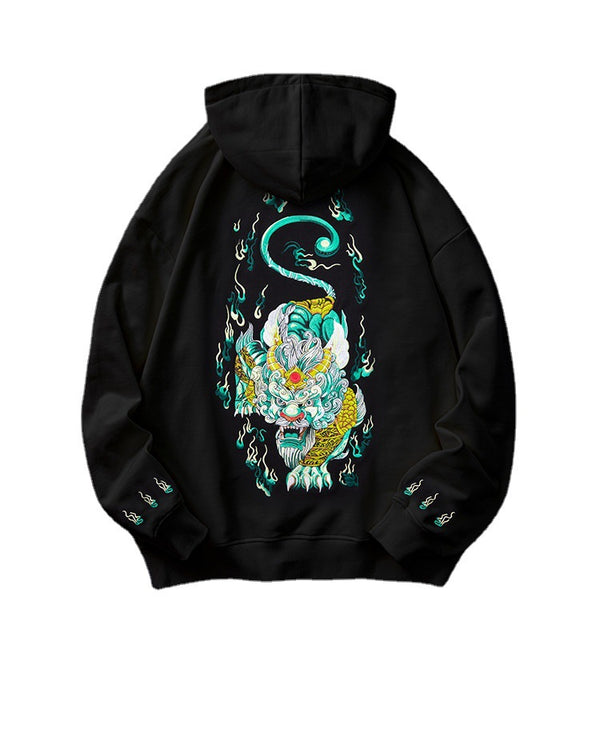 Men's Casual Heavy Embroidered Hoodie