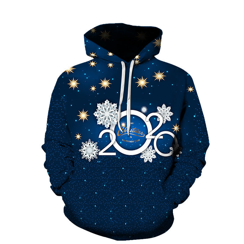 Sudadera con estampado especial navideño