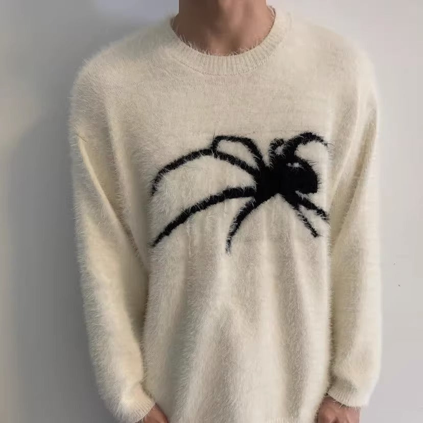 Maglione di design speciale di alta qualità e sciolto Spider