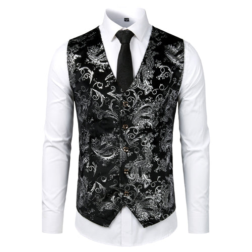 Steampunk Vest Men Suit Gilet Wedding Sleeveless vests