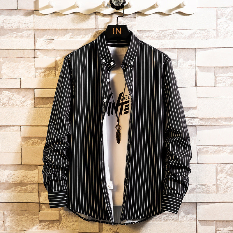 Men's Casual Striped Fashion Shirt