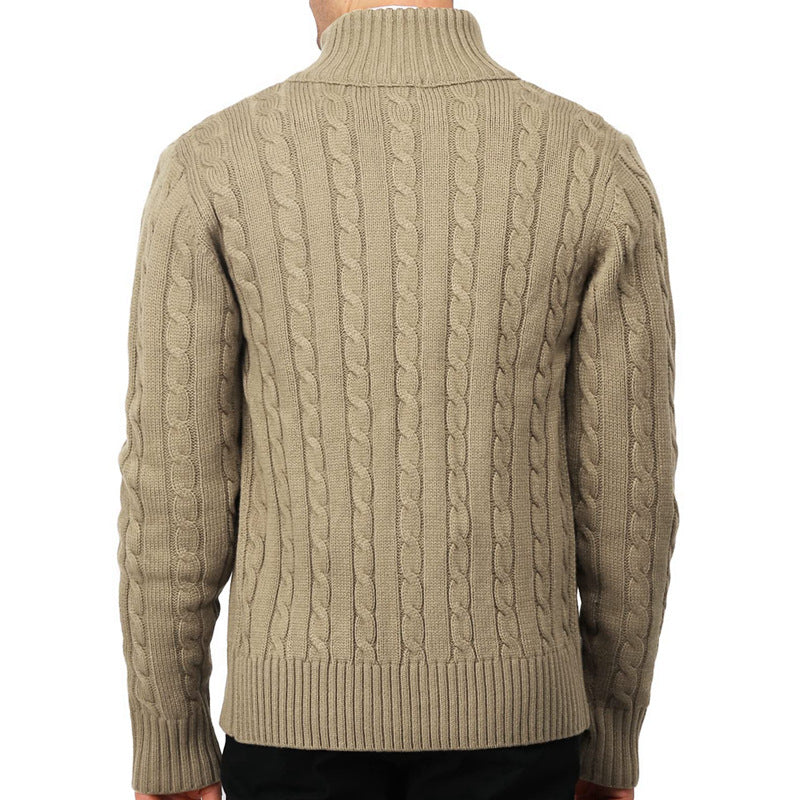 European And American Men's Business Sweater