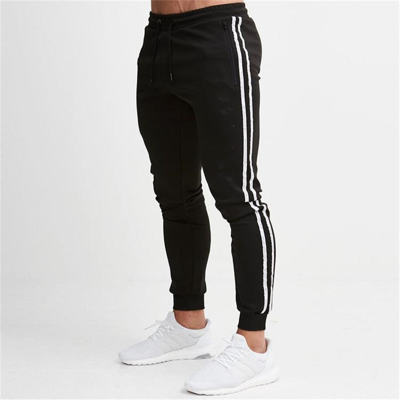 Sports cropped sweatpants men