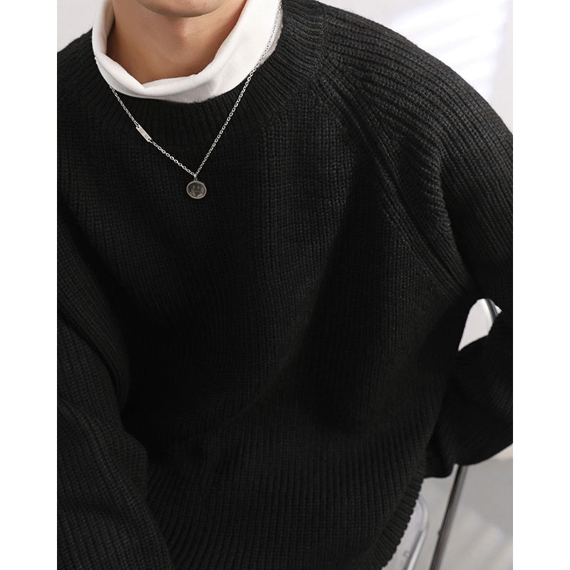 Men's Loose And Lazy Style Casual All-matching Pullover sweater