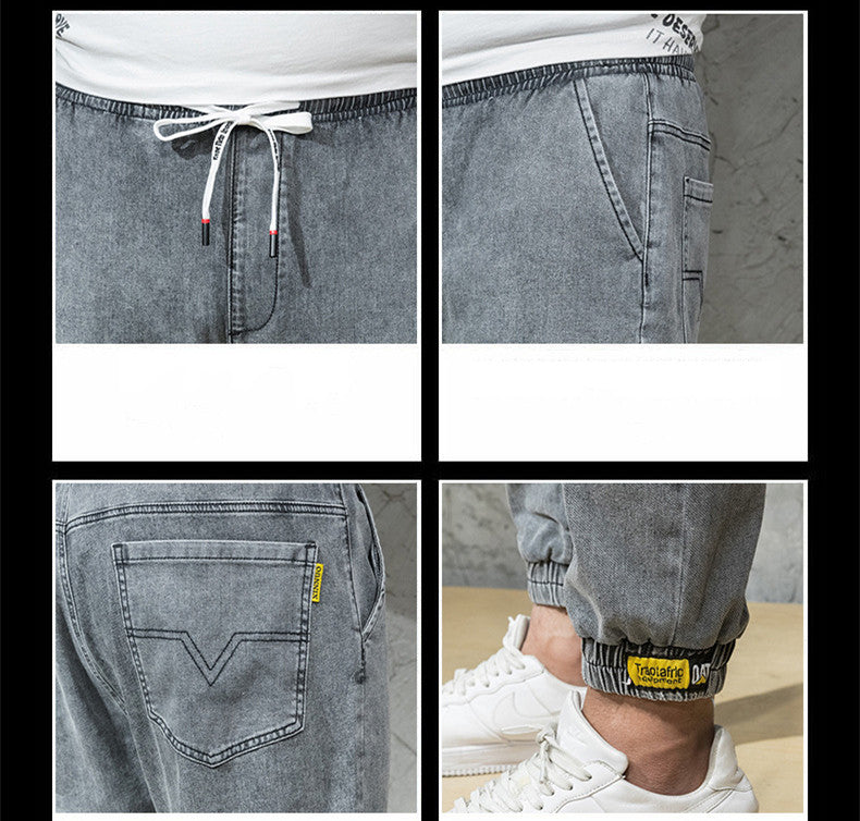 New Fattening Plus Size Jeans Men Trend