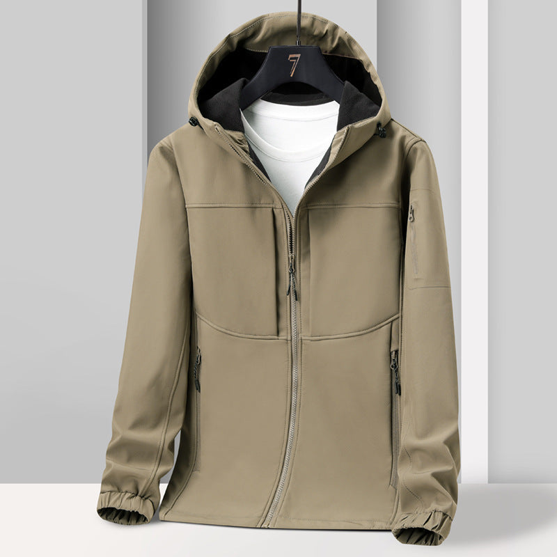 Spring Autumn And Winter Soft Shell Jacket