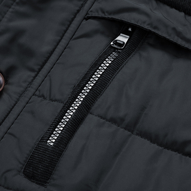 Men's Cotton-padded Warm Jacket